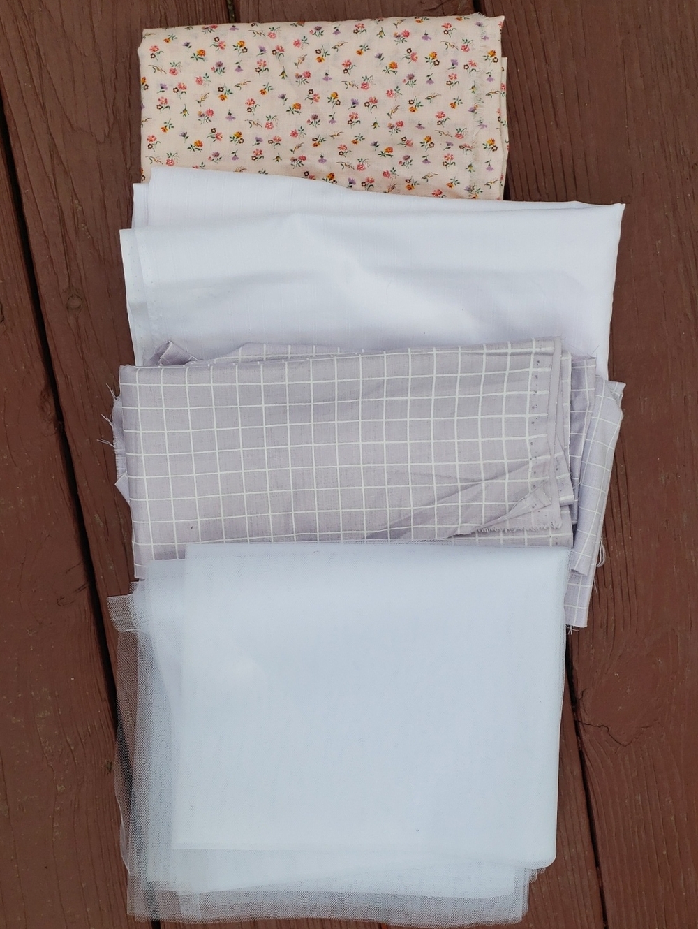 Random Sewing Fabric. Different Sizes